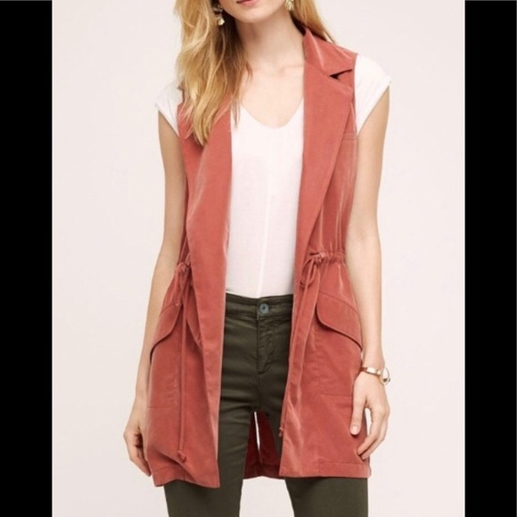 🦋 Anthropologie duster vest M - Picture 1 of 7